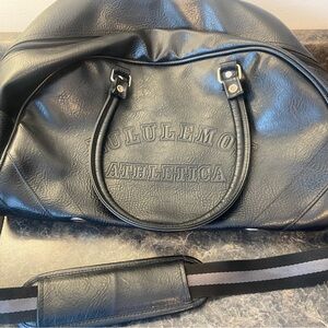 lululemon athletica Black Duffel Bag